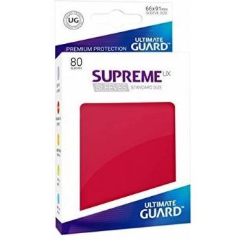 UG Supreme UX Schutzbeutel Standard Rot (80x)
