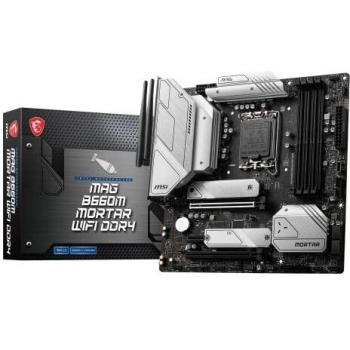 MSI MAG B660M MORTAR WIFI DDR4 Intel B660 LGA 1700 micro ATX