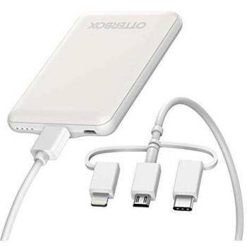 OtterBox 5,000mAh Power Bank & Charging Cable Set