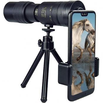 Lente Monocular 10-300X40mm para Teléfonos