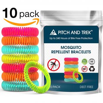 PureGuard DEET‑Free Mosquito Repeller Bracelets