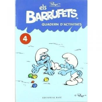 Els Barrufets. Quadern d'activitats, 4 (Tapa blanda).