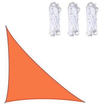 Canopy Triangular Naranja para Al Aire Libre