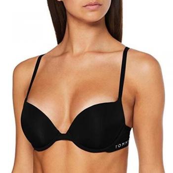 Sujetador Push-up de Tommy Hilfiger, Negro, Talla 80D