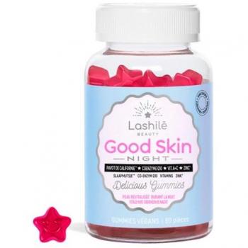 Lashile Beauty Supplement Good Skin Night in Nourishing and Rejuvenating Gummies
