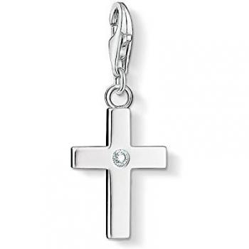 Colgante charm de plata cruz Thomas Sabo