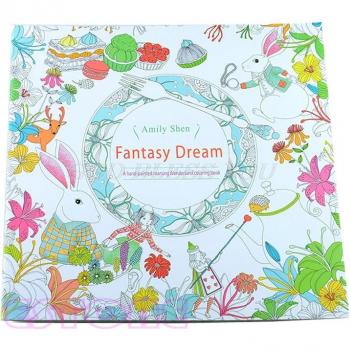 Unisex Dreamland Colouring Book for All Ages