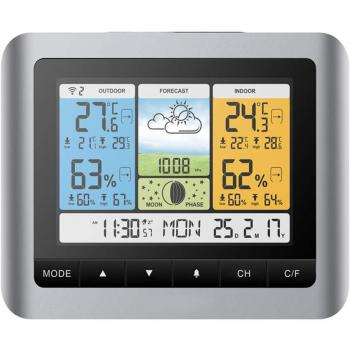 Stazione Meteorologica Smart con Display LCD e Allarme Sonoro