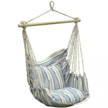 Azurblaue hängende Sitzhammock