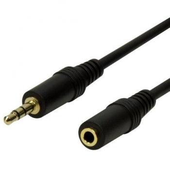 BIGtec Stereo Klinken Verlängerung 2,5m Kabel