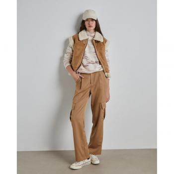 Pantalón de vestir tipo cargo para mujer Easy Wear