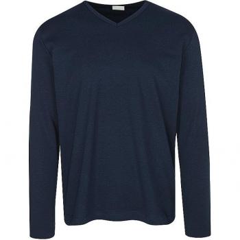 Mey Langarmshirt SOLID NIGHT T-Shirt Interlock-Jersey