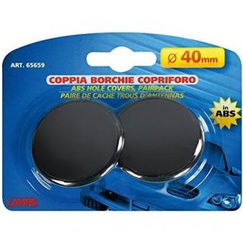 Coppia Borchie Ø 40 mm in ABS