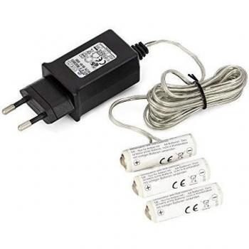 Hellum Batterie-Adapter 3xAA zur Umrüstung von Batteriebetrieb auf Netzbetrieb