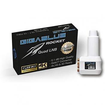 GigaBlue Rocket Quad LNB 0.1dB, Full HD, 3D, 4K