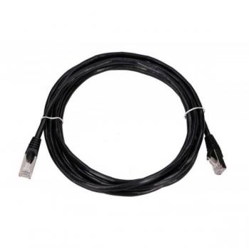 Extralink câble de réseau Cat5e F/UTP (FTP) Noir 3 m