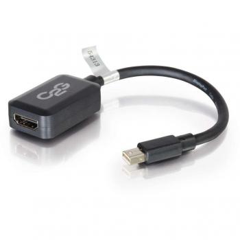 C2G Mini DisplayPort Macho a HDMI Hembra 0.2m
