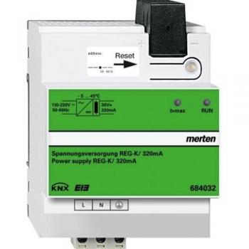 Merten 684032 EIB‑KNX Spannungsversorgung 320 mA inkl. Drossel, Lichtgrau