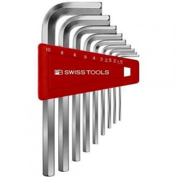 PB Swiss Tools Juego Allen 15‑10 mm con Soporte de Plástico