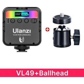 Kit de lumière Vlog Ulanzi VL49 RGB à réglage fin