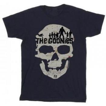 T‑shirt noir Goonies BI19785 – Crâne et carte