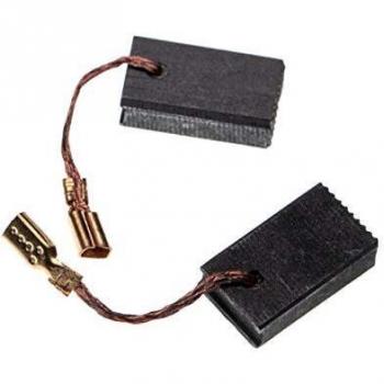 Vhbw 2x Balai charbon moteur électrique 5 x 10 x 17mm pour Bosch GWS 8-125 Z