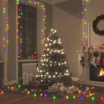 Guirlande Festive 200 m PVC, 2000 LEDs Multicolores (vidaXL)