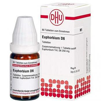 Euphorbium D 6 Tabletten 80 Stück