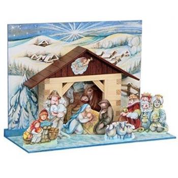Presepe Betlemme Nr. 44 Confezione di Costruzione in Legno Valacchia