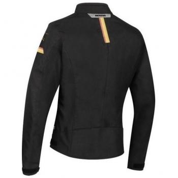 Bering Chaqueta de Moto Lady Riva Oro y Oscuro