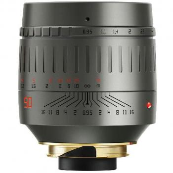 Objectif TTArtisan 50mm F/0.95 pour Leica M en Titane