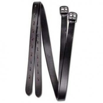 Black 22mm Star Stirrups – 130cm