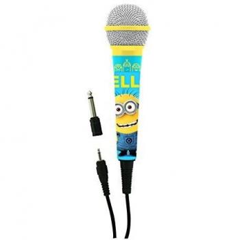 Microphone Lexibook Minions avec Adaptateur 6,3 mm