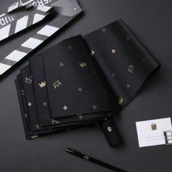 Compact UV-Resistant Folding Umbrella for Sun Protection