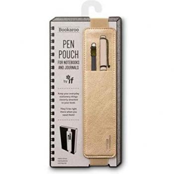 Bookaroo Pen Pouch Gold