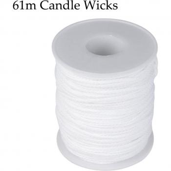 Sustainer Tabs – 61 m Square Cotton Wick Wax Core (100 pcs)