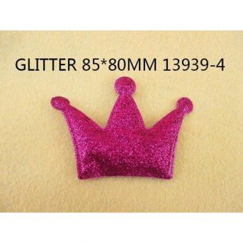 Crown Design Hair Accessories Patches, 10 Pcs, 80*60mm