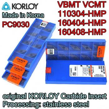 Inserto KORLOY Original 100% – Modelo VBMT160408