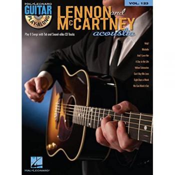 Lennon & McCartney Acoustic: Guitar Play-Along Volume 123 [With CD (Audio)]