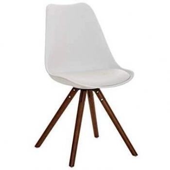 Assise Similicuir Manher PEGLEG – chaise de réception blanche