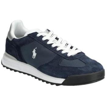 Ralph Lauren Varick en daim bleu marine Oxford 40