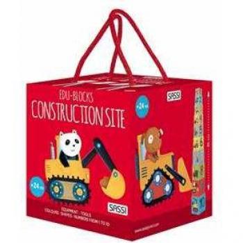 Construction site. Edu-blocks. Ediz. a colori. Con 10 cubotti