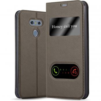 Cadorabo PU Leather Etui Cover Pouch for LG G6