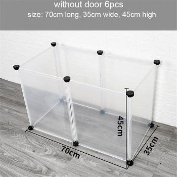 White Pet Exercise Pen for Rabbits
