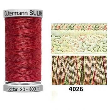 Sulky 30wt Variegated Cotton Thread 300m