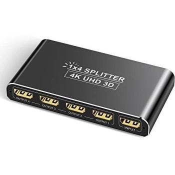 Quad‑Output HDMI 4K/1080p 3D Adapter