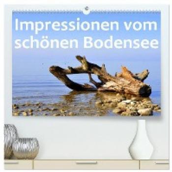 Gugigei, Gugigei: Impressionen vom schönen Bodensee (hochwertiger Premium Wandkalender 2024 DIN A2 quer), Kunstdruck in Hochglanz