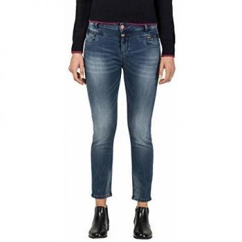 Jean femme Timezone, coupe slim, Natural Indigo Wash 3419