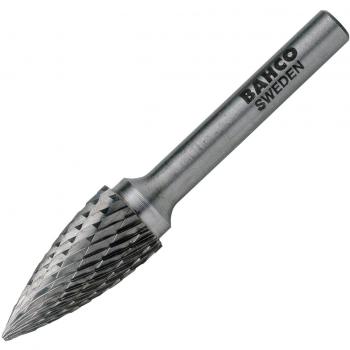 Pointed Single-Cut Carbide Rotary Bur by BAHCO – 82mm M06