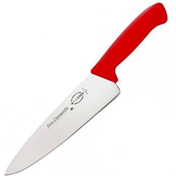 Kochmesser F. DICK ProDynamic – 21 cm rote Klinge, X55CrMo14 Stahl